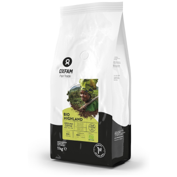 KAWA MIELONA ARABICA/ROBUSTA WYSOKOGÓRSKA FAIR TRADE BIO 1 kg - OXFAM