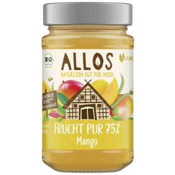 MUS Z MANGO (75 % OWOCÓW) BIO 250 g - ALLOS