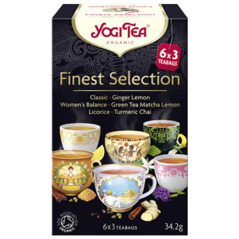 HERBATKA FINEST SELECTION (MIX HERBATEK) BIO (6 x 3 TOREBKI) 34