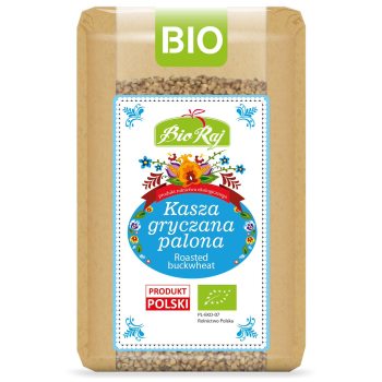 KASZA GRYCZANA PALONA BIO (POLSKA) 500 g - BIO RAJ