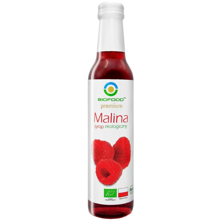 SYROP MALINOWY BIO 250 ml - BIOFOOD