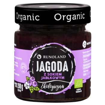 SŁODKA PRZEKĄSKA JAGODA BIO 200 g - RUNOLAND