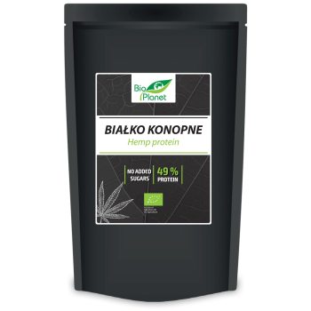 BIAŁKO KONOPNE BIO 500 g - BIO PLANET
