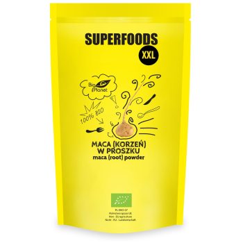 MACA SPROSZKOWANA BIO 750 g - BIO PLANET SUPERFOODS