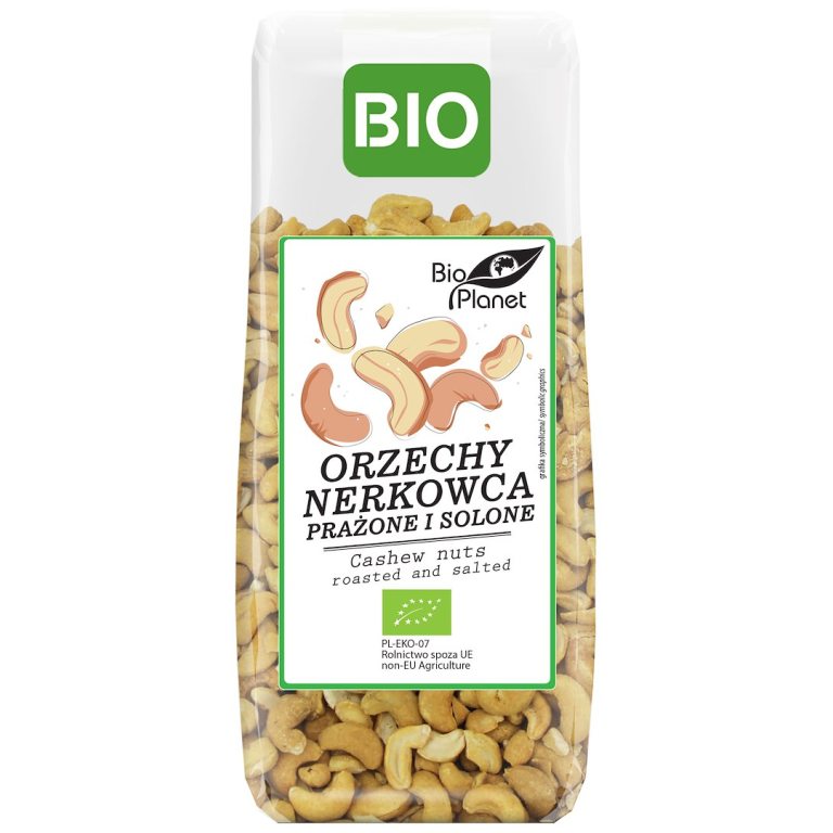 ORZECHY NERKOWCA PRAŻONE I SOLONE Z CHILI BIO 100 g - BIO PLANET