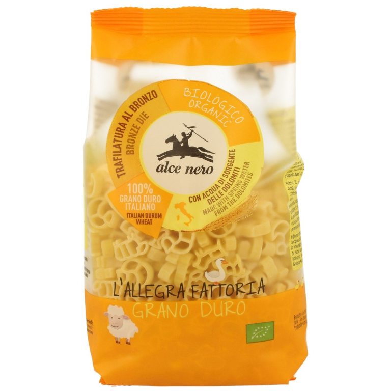 MAKARON (SEMOLINOWY) DLA DZIECI FARMA BIO 250 g - ALCE NERO