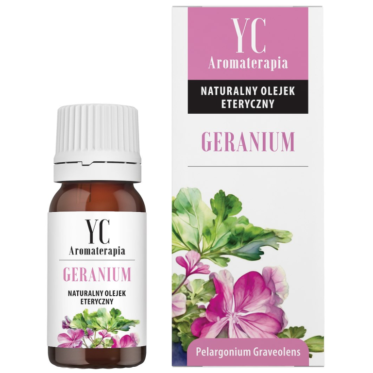 OLEJEK ETERYCZNY GERANIUM 10 ml - YOUR CANDLE