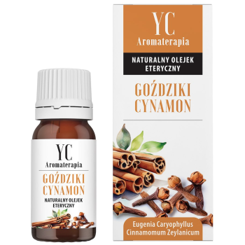 OLEJEK ETERYCZNY GOŹDZIKI Z CYNAMONEM 10 ml - YOUR CANDLE