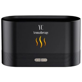 DYFUZOR ULTRADŹWIĘKOWY DO OLEJKÓW ETERYCZNYCH FLAME CZARNY - YOUR CANDLE