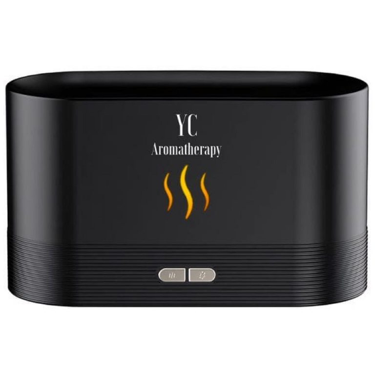DYFUZOR ULTRADŹWIĘKOWY DO OLEJKÓW ETERYCZNYCH FLAME CZARNY - YOUR CANDLE