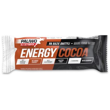 BATON DAKTYLOWY KAKAO Z GUARANĄ BEZGLUTENOWY 50 g - PALIWO DLA AKTYWNYCH