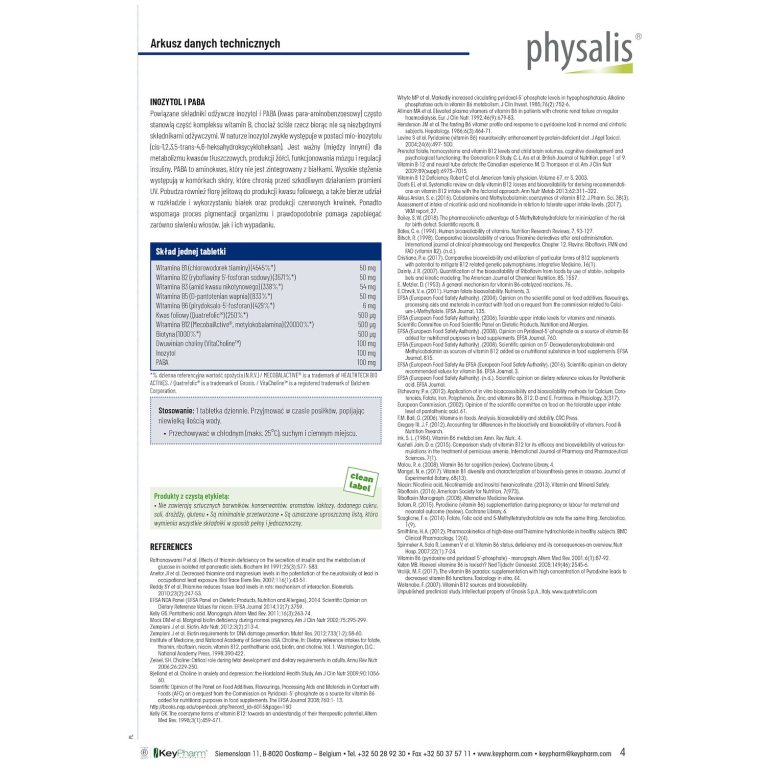 WITAMINA B COMPLEX FORTE 30 TABLETEK - obrazek 5