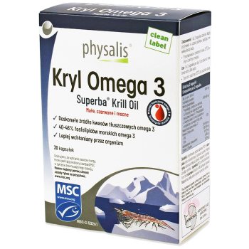 KRYL OMEGA-3 30 KAPSUŁEK - PHYSALIS
