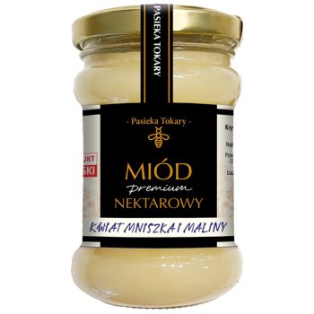 MIÓD NEKTAROWY WIELOKWIATOWY PREMIUM 400 g - PASIEKA TOKARY