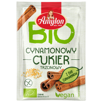 CUKIER CYNAMONOWY BEZGLUTENOWY BIO 20 g - AMYLON