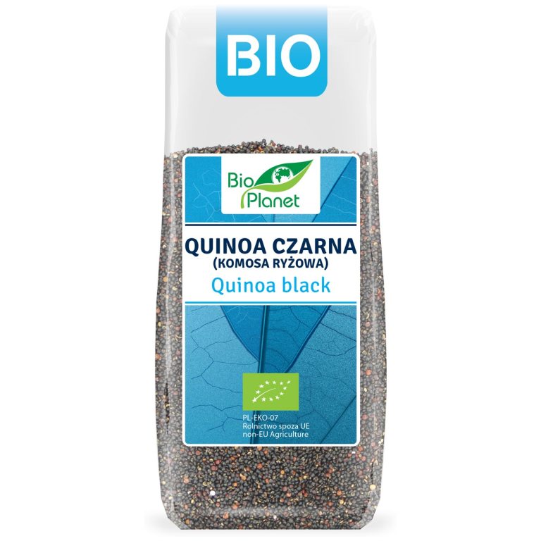 QUINOA CZARNA (KOMOSA RYŻOWA) BIO 250 g - BIO PLANET
