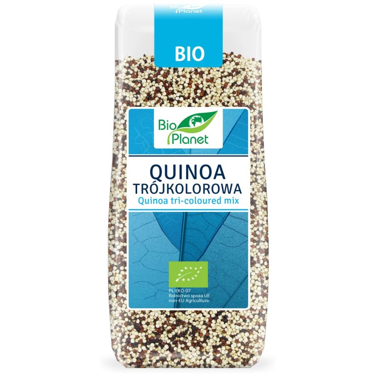 QUINOA TRÓJKOLOROWA BIO 250 g - BIO PLANET