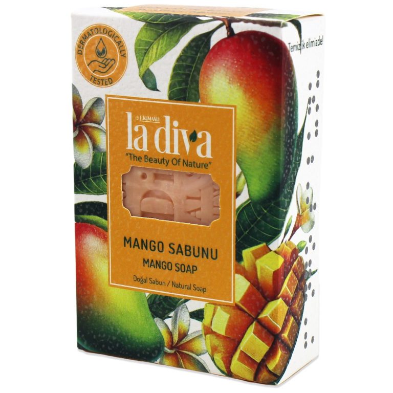 MYDŁO W KOSTCE MANGO 100 g - LA DIVA