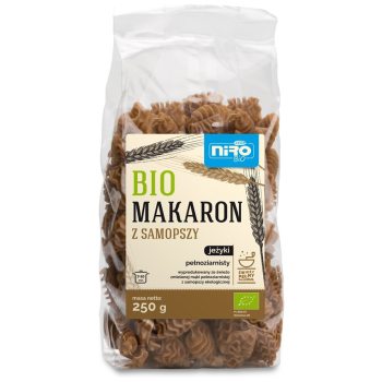 MAKARON (Z SAMOPSZY RAZOWY) JEŻYKI BIO 250 g - NIRO