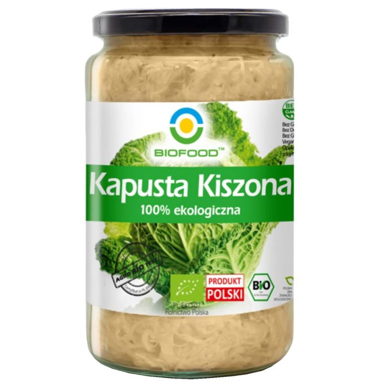 KAPUSTA KISZONA BEZGLUTENOWA BIO 700 g (500 g) - BIO FOOD