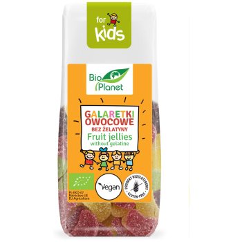 GALARETKI OWOCOWE BEZ ŻELATYNY BEZGLUTENOWE BIO 100 g - BIO PLANET
