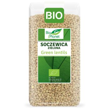 SOCZEWICA ZIELONA BIO 400 g - BIO PLANET