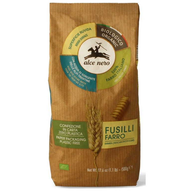 MAKARON (Z PŁASKURKI) ŚWIDERKI BIO 500 g - ALCE NERO