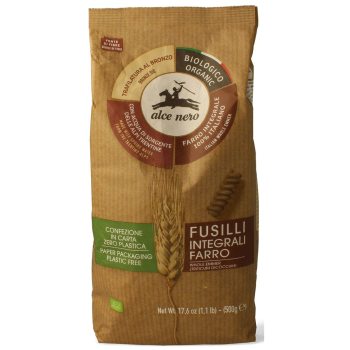 MAKARON (Z PŁASKURKI RAZOWY) ŚWIDERKI BIO 500 g - ALCE NERO