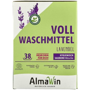 PROSZEK DO PRANIA UNIWERSALNY LAWENDOWY ECO 2 kg (38 PRAŃ) - ALMAWIN