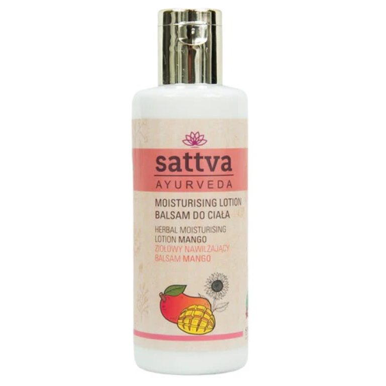 BALSAM DO CIAŁA NAWILŻAJĄCY MANGO 210 ml - SATTVA (AYURVEDA)