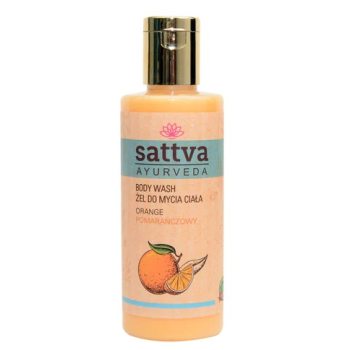 ŻEL DO MYCIA CIAŁA POMARAŃCZOWY 210 ml - SATTVA (AYURVEDA)