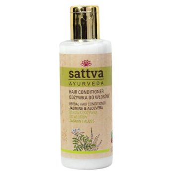 ODŻYWKA DO WŁOSÓW JAŚMIN I ALOES 210 ml - SATTVA (AYURVEDA)