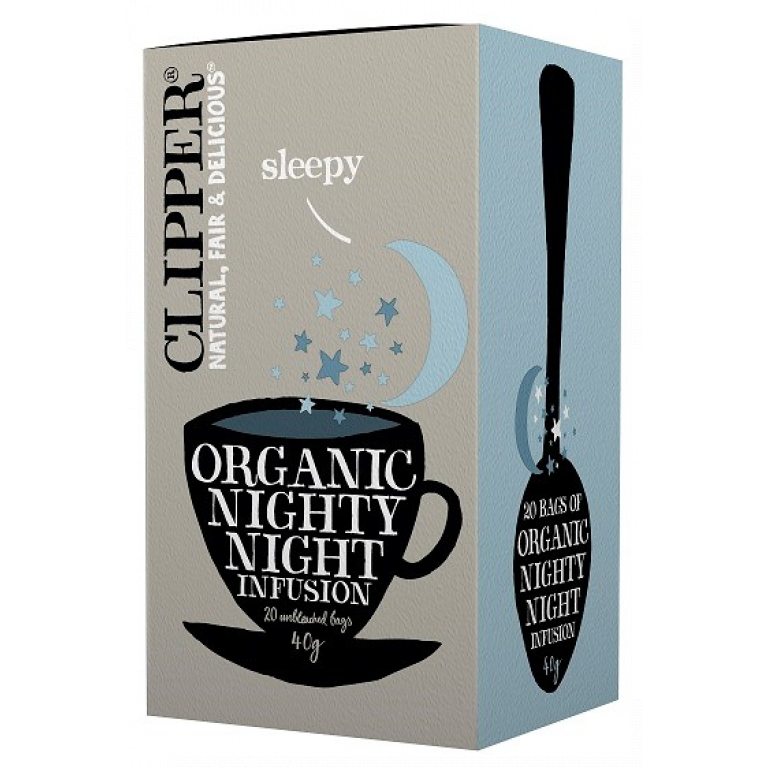 HERBATKA Z RUMIANKIEM I MELISĄ (NIGHTY NIGHT) BIO (20 x 2 g) 40 g - CLIPPER