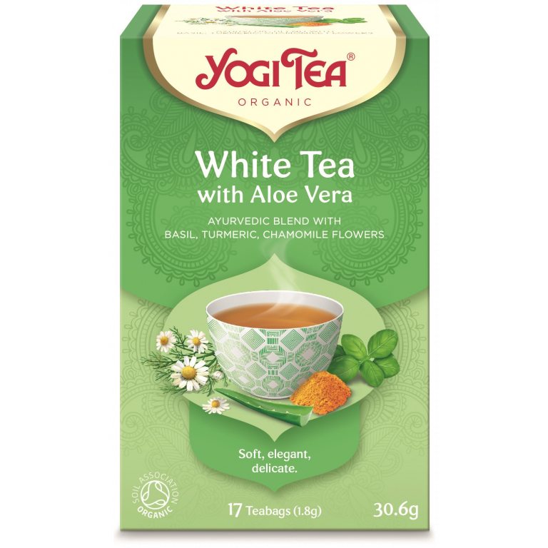 HERBATA BIAŁA Z ALOESEM (WHITE TEA WITH ALOE VERA) BIO (17 x 1