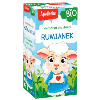 HERBATKA DLA DZIECI - RUMIANEK BIO (20 x 1 g) 20 g - APOTHEKE