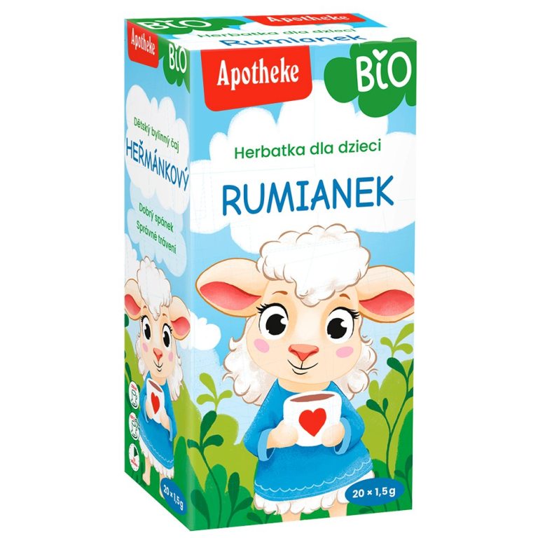 HERBATKA DLA DZIECI - RUMIANEK BIO (20 x 1 g) 20 g - APOTHEKE