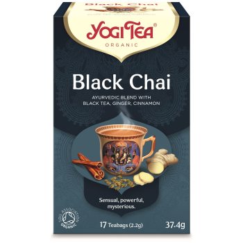 HERBATA CZARNA Z IMBIREM I CYNAMONEM (BLACK CHAI) BIO (17 x 2