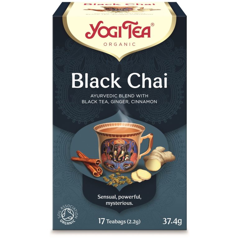 HERBATA CZARNA Z IMBIREM I CYNAMONEM (BLACK CHAI) BIO (17 x 2