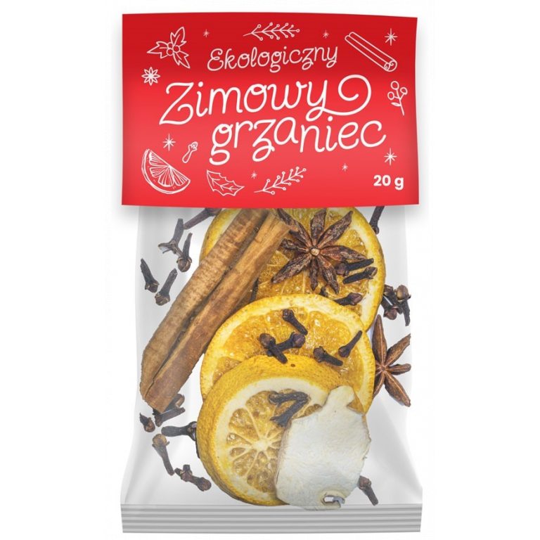 MIESZANKA LIOFILIZOWANA DO HERBATY I NAPOJÓW (ZIMOWY GRZANIEC) BIO 20 g - DARY NATURY (PRODUKT SEZONOWY)