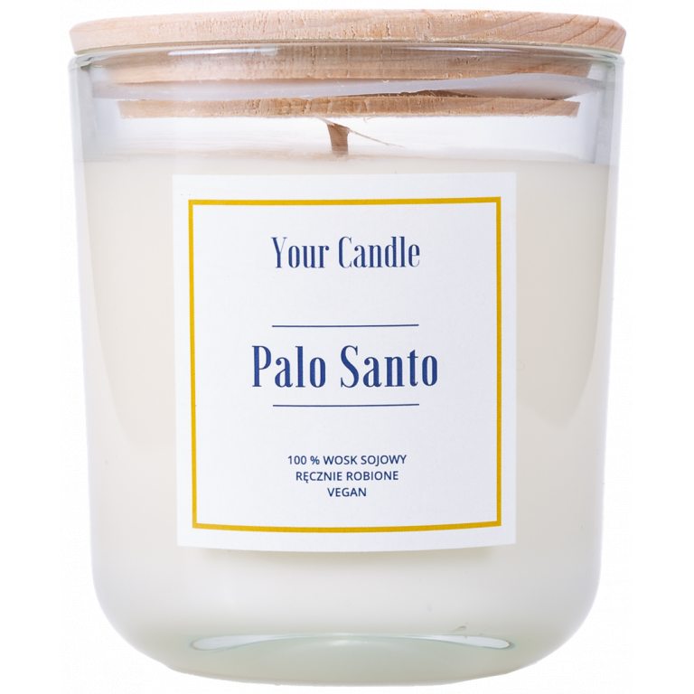 ŚWIECA SOJOWA ZAPACHOWA PALO SANTO 210 ml - YOUR CANDLE