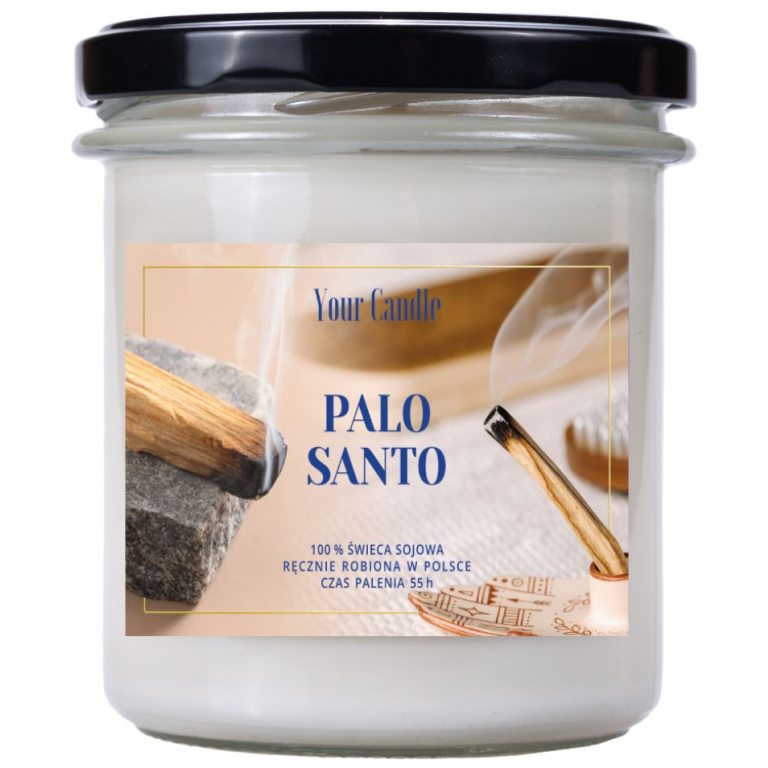 ŚWIECA SOJOWA ZAPACHOWA PALO SANTO 300 ml - YOUR CANDLE