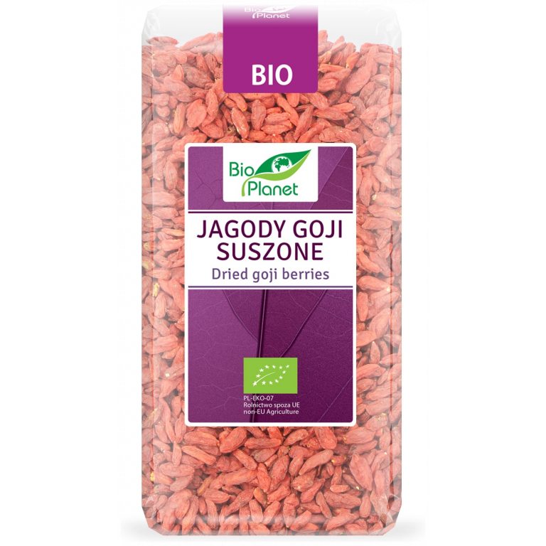 JAGODY GOJI SUSZONE BIO 250 g - BIO PLANET