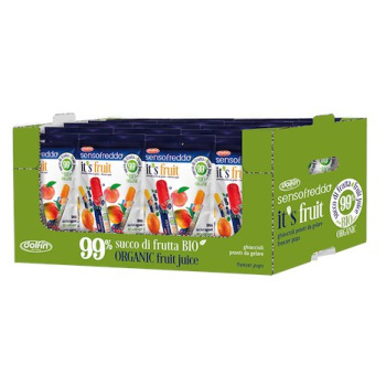 LODY OWOCOWE DO ZAMROŻENIA BIO (10 x 40 ml) 400 ml - SENSOFREDDO (DOLFIN)