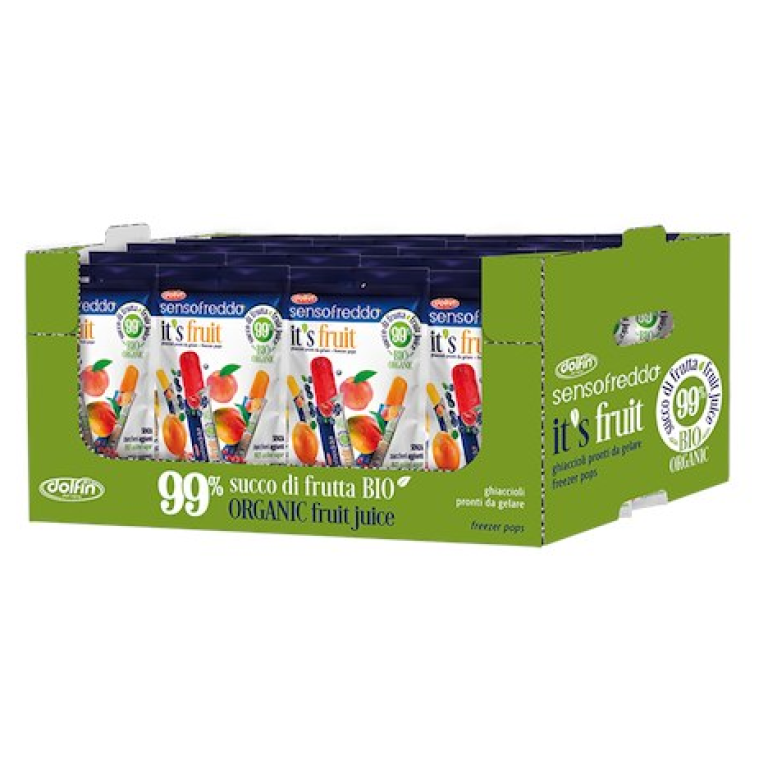 LODY OWOCOWE DO ZAMROŻENIA BIO (10 x 40 ml) 400 ml - SENSOFREDDO (DOLFIN)