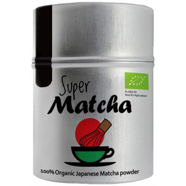 HERBATA ZIELONA MATCHA JAPOŃSKA BIO 40 g - DIET-FOOD