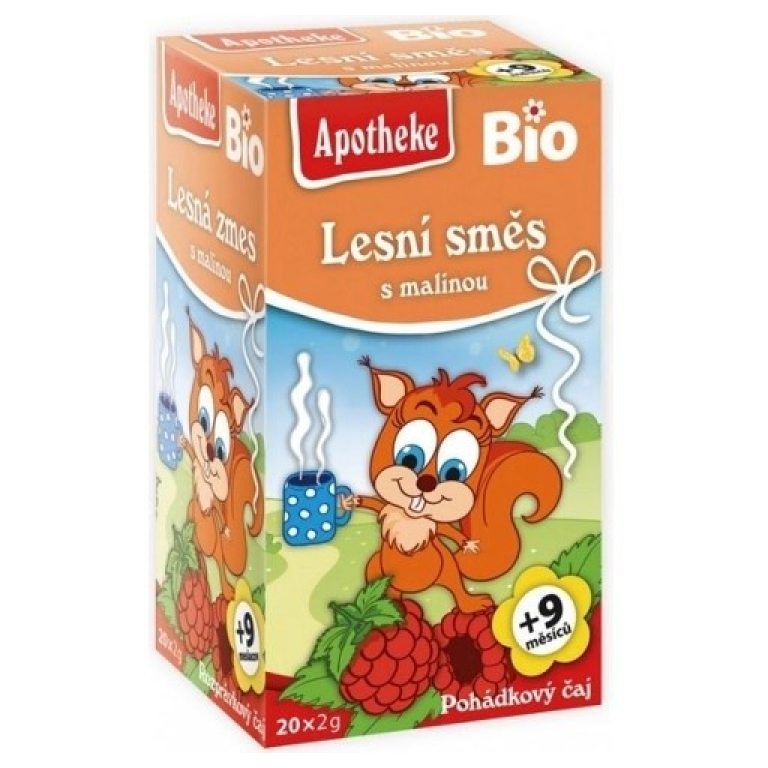 HERBATKA DLA DZIECI - OWOCE LEŚNE Z MALINĄ PO 9 MIESIĄCU BIO (20 x 2 g) 40 g - APOTHEKE