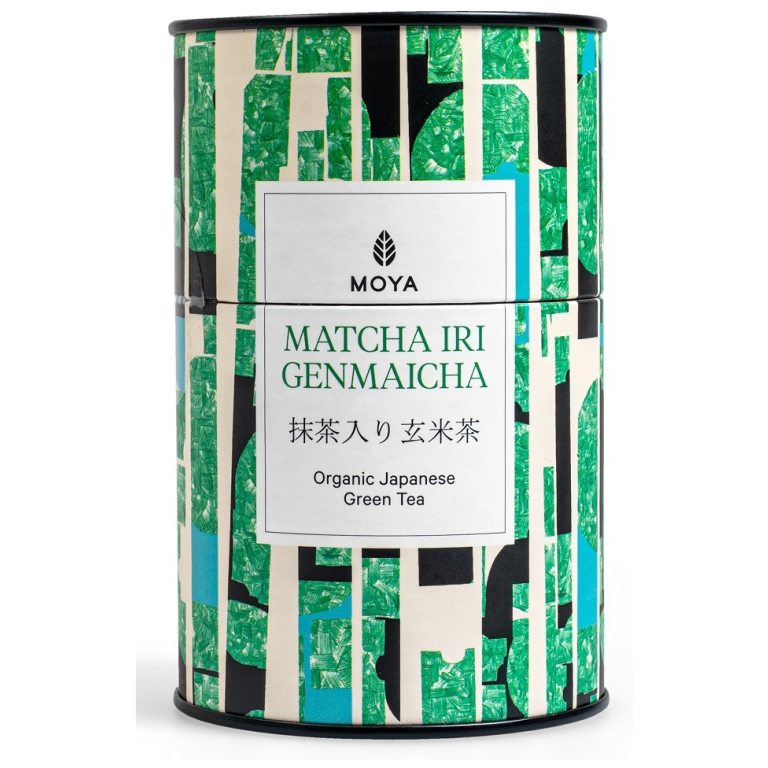 HERBATA ZIELONA MATCHA IRI GENMAICHA JAPOŃSKA BIO 60 g - MOYA MATCHA