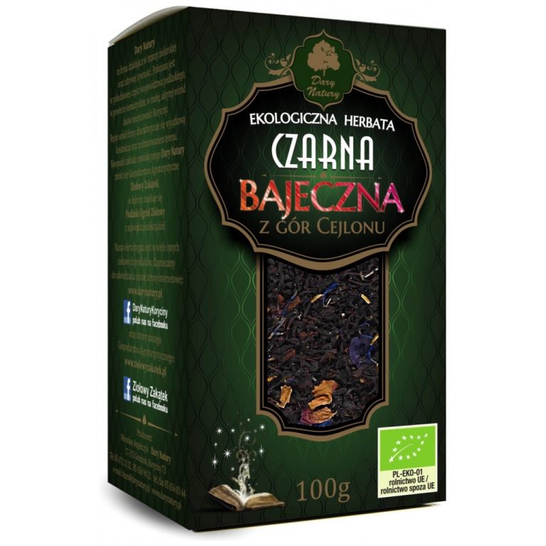 HERBATA CZARNA BAJECZNA BIO 100 g - DARY NATURY