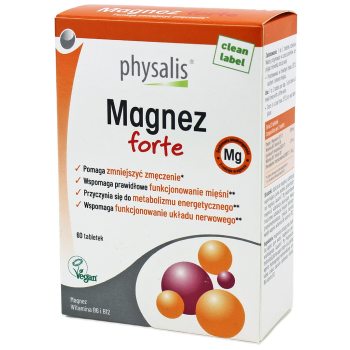 MAGNEZ FORTE 60 TABLETEK - PHYSALIS