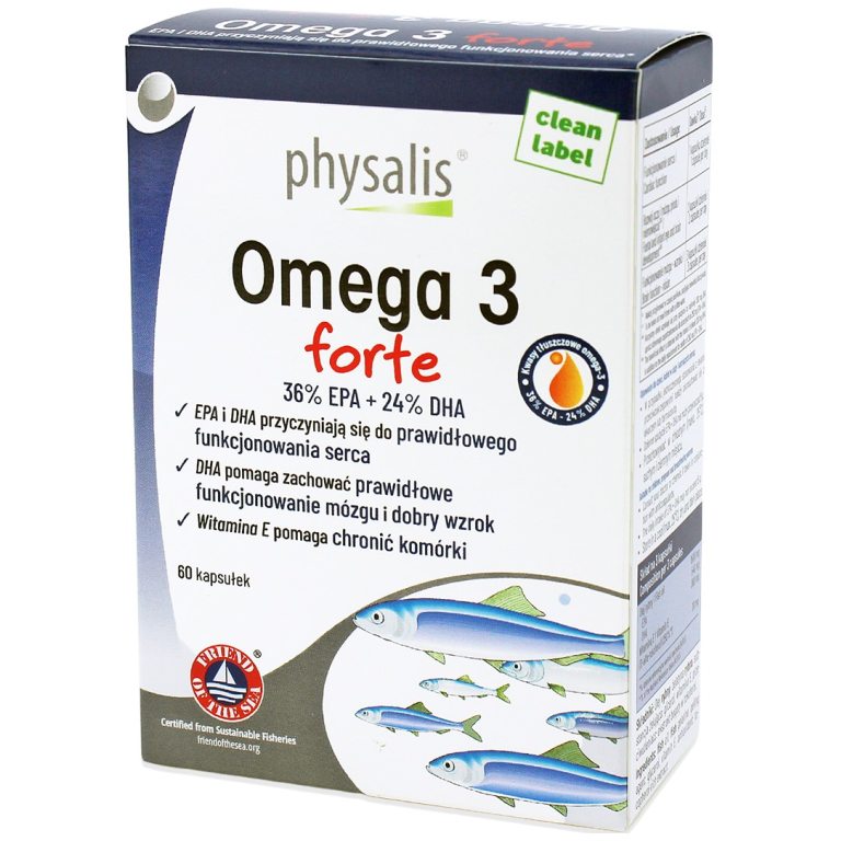 OMEGA-3 FORTE 60 KAPSUŁEK - PHYSALIS
